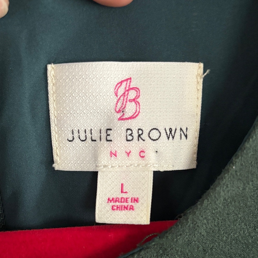 Julie Brown NYC Elegant Green Ruffle Dress - Picture 5 of 10